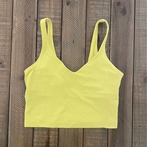 Chartreuse Lululemon Align Tank